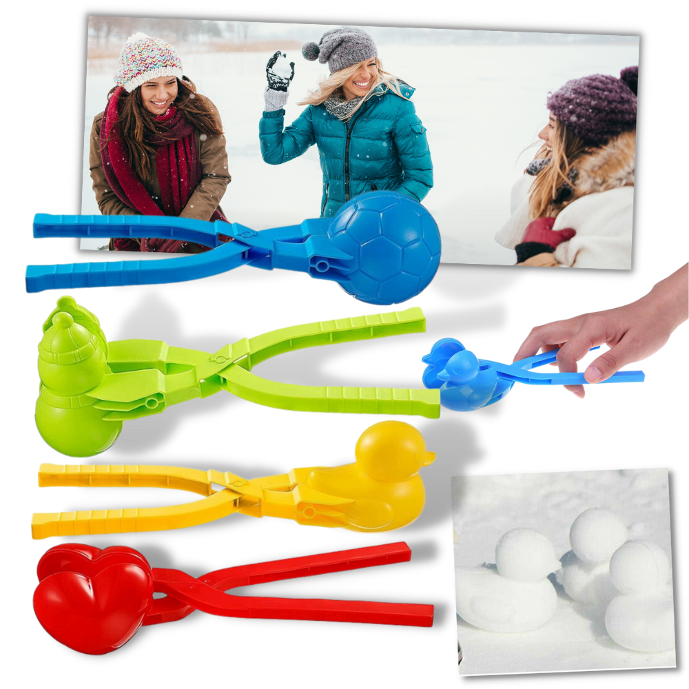 Special Shape Snowball Maker Set of 4 -