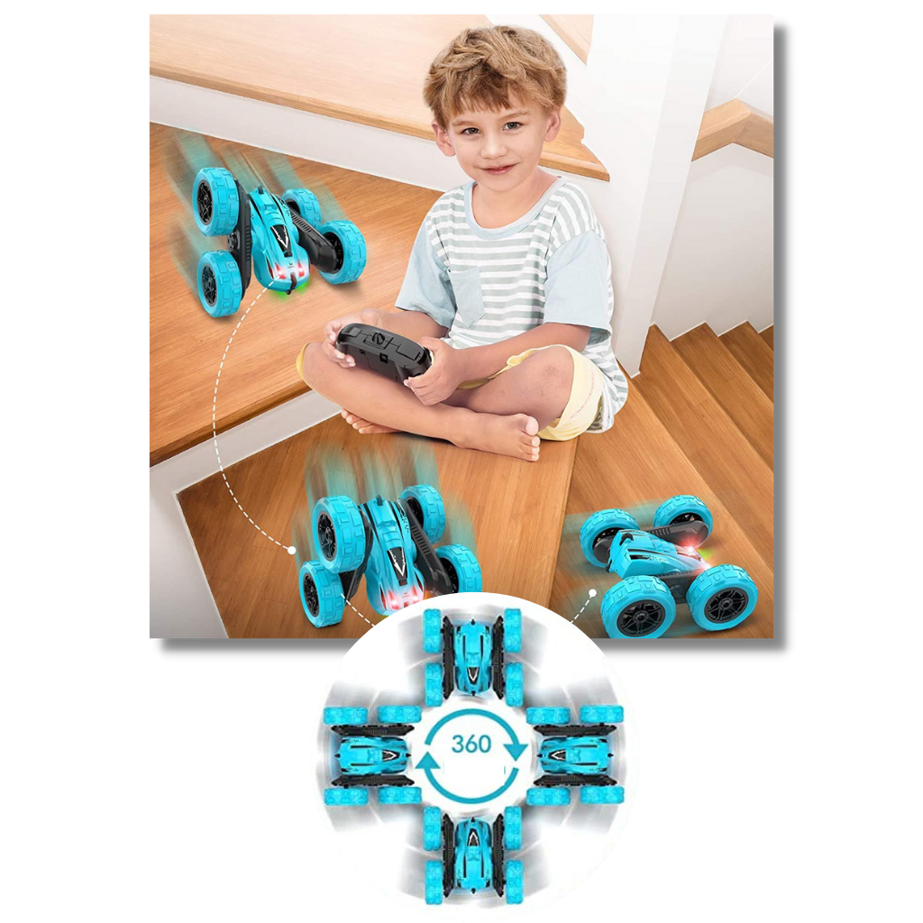 Double Sided Remote-Controlled Car