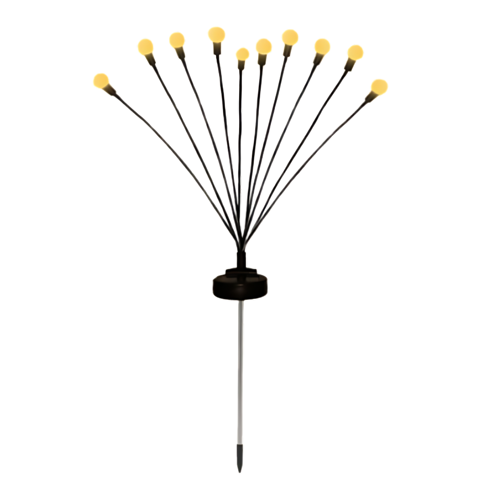 Automatic Waterproof Outdoor Led Solar Lights  -Warm White - Ozerty