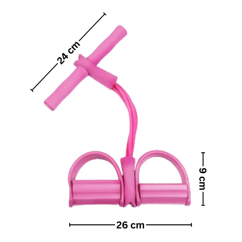 Multifunctional Pedal Resistance Bands Fitness 4 Tube