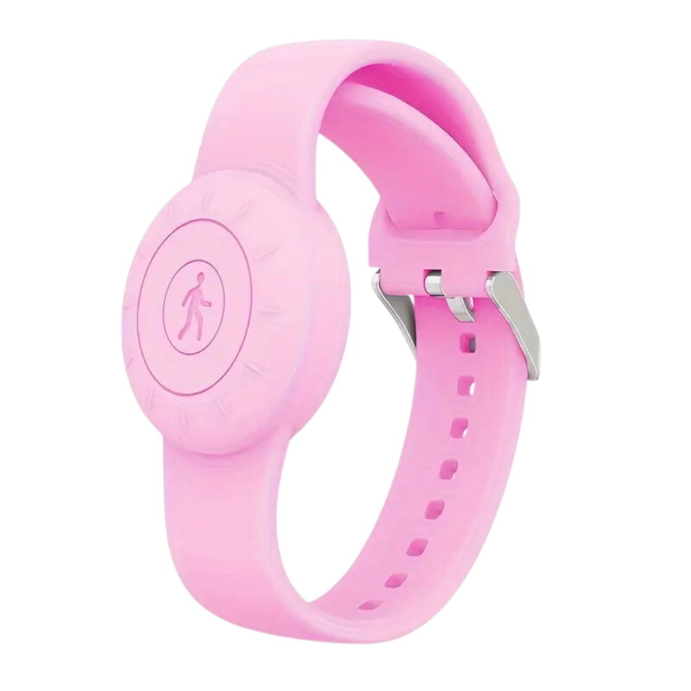 Silicone Airtag Watch  -Pink - Ozerty