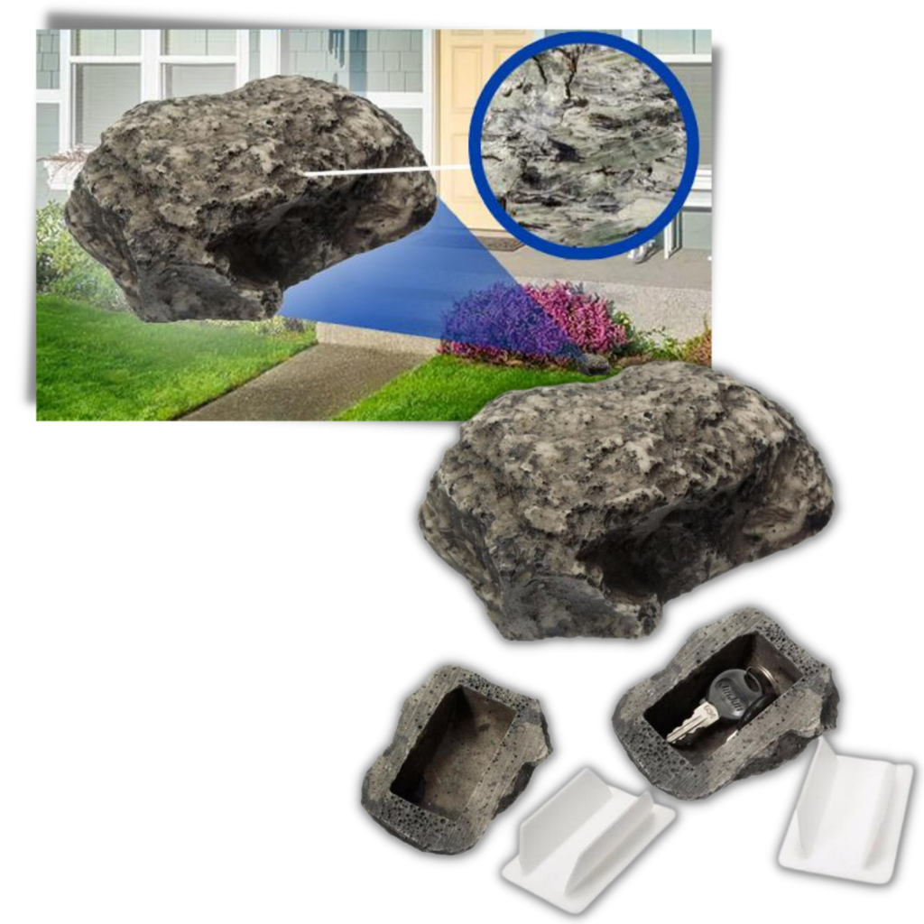 Fake Rock to Hide Keys