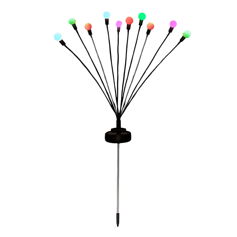 Automatic Waterproof Outdoor Led Solar Lights  -Multicolor - Ozerty