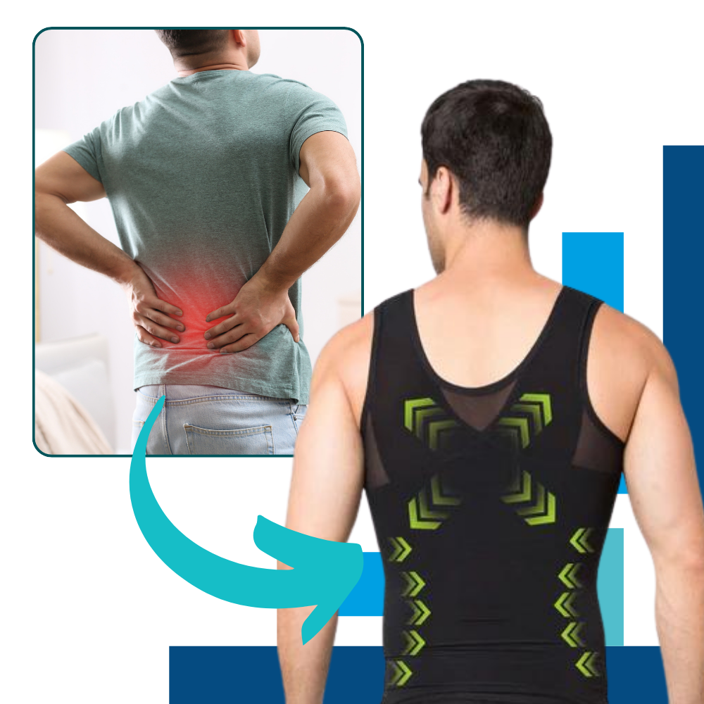 Discreet Men's Slimming Body Shaper  - Ozerty