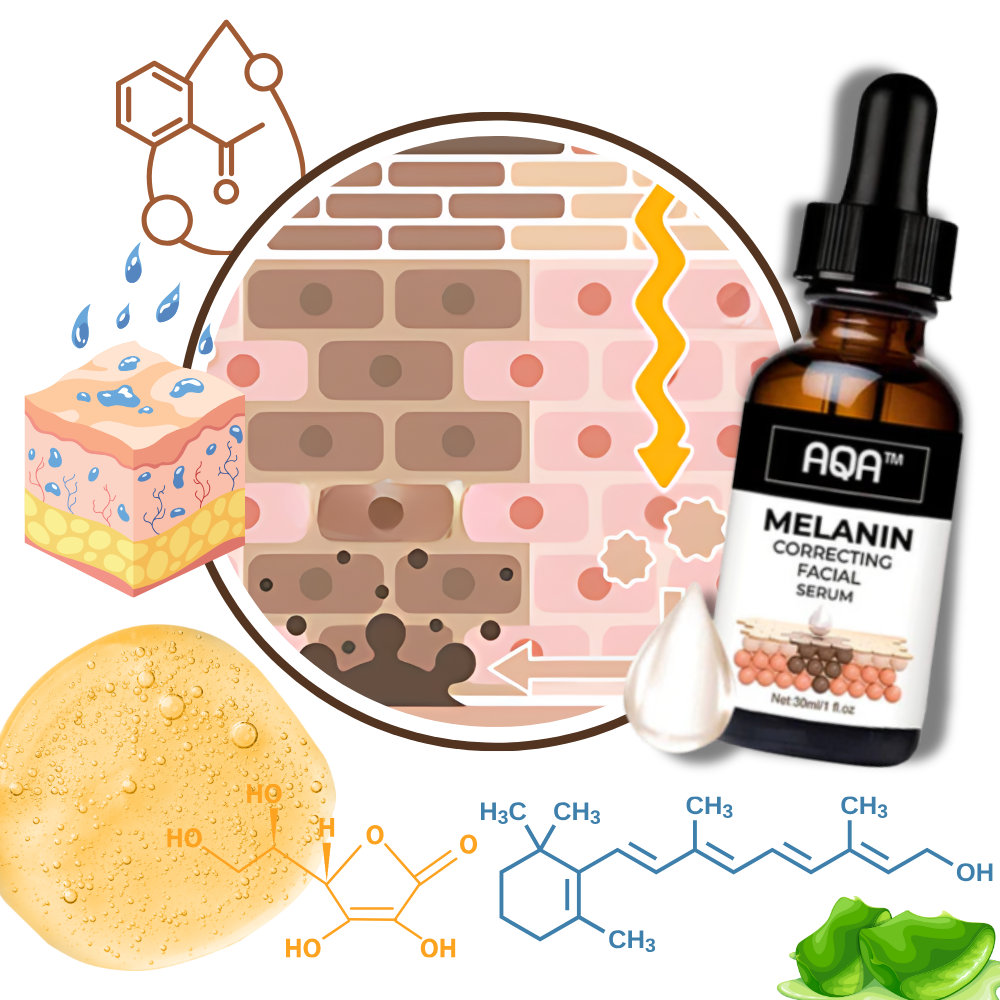 Non-Greasy Melanin Correcting Facial Serum - Ozerty