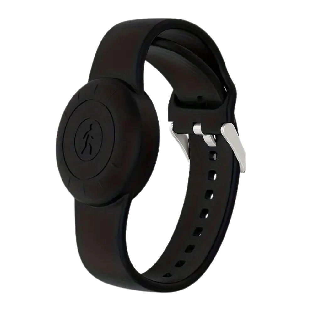 Silicone Airtag Watch  -Black - Ozerty