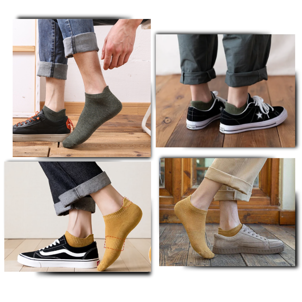 Supreme Comfort Men Ankle Socks - Ozerty