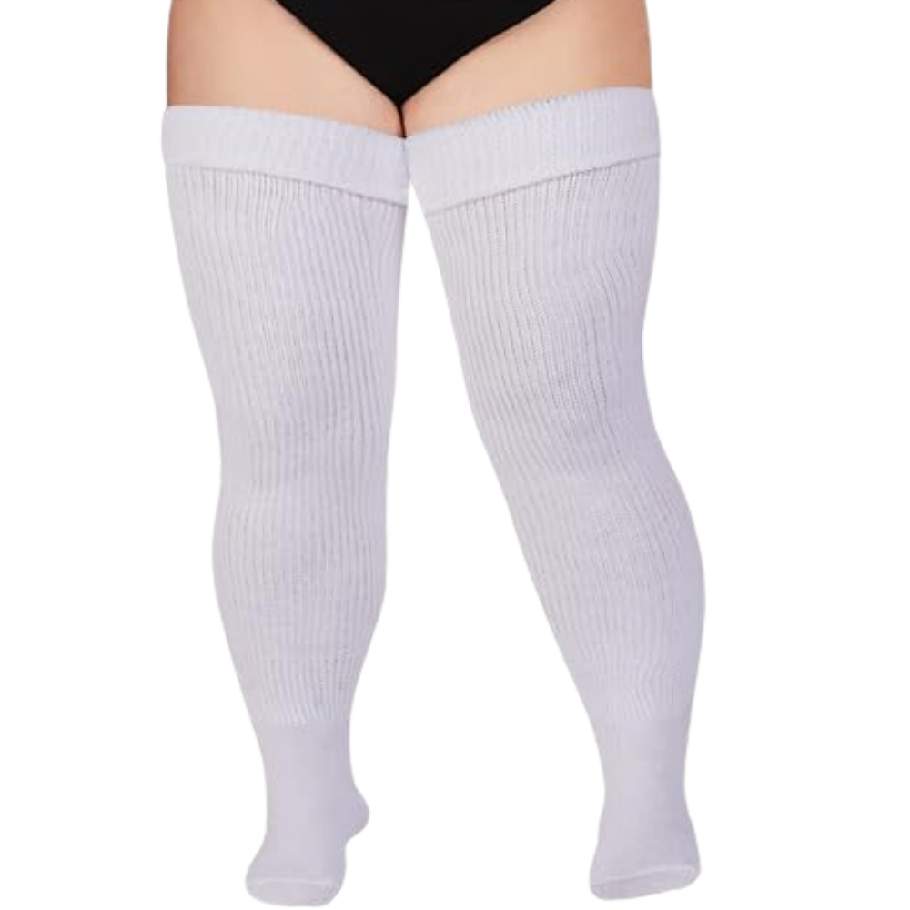 Toe Reinforced Women's Thigh High Socks