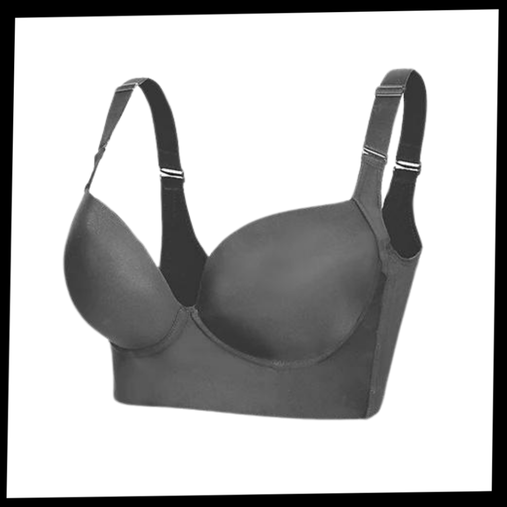 Wide Side Wings Incorporated Shaper Bra - Ozerty